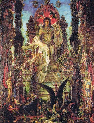 Jupiter et Sémélé - Gustave Moreau